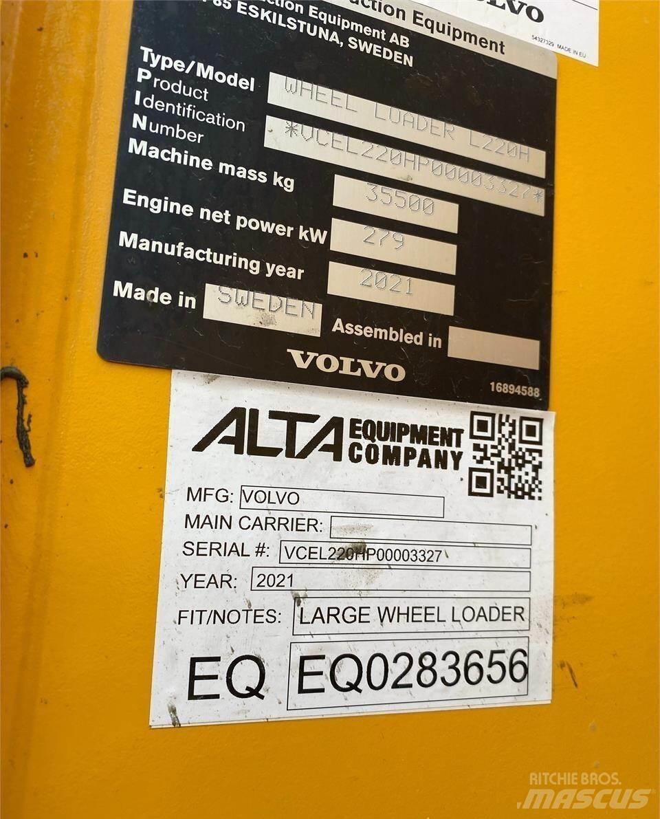 Volvo L220H Kolové nakladače