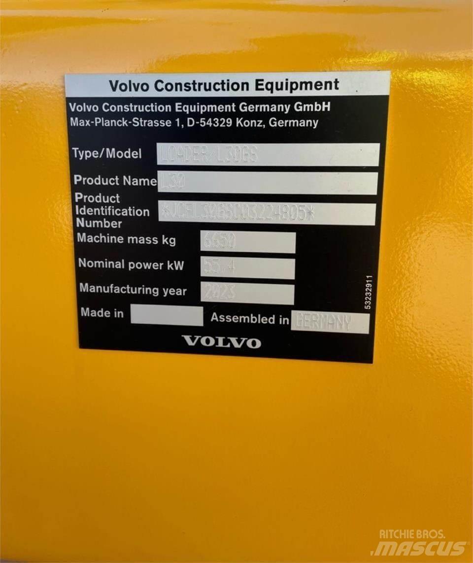 Volvo L30GS Kolové nakladače
