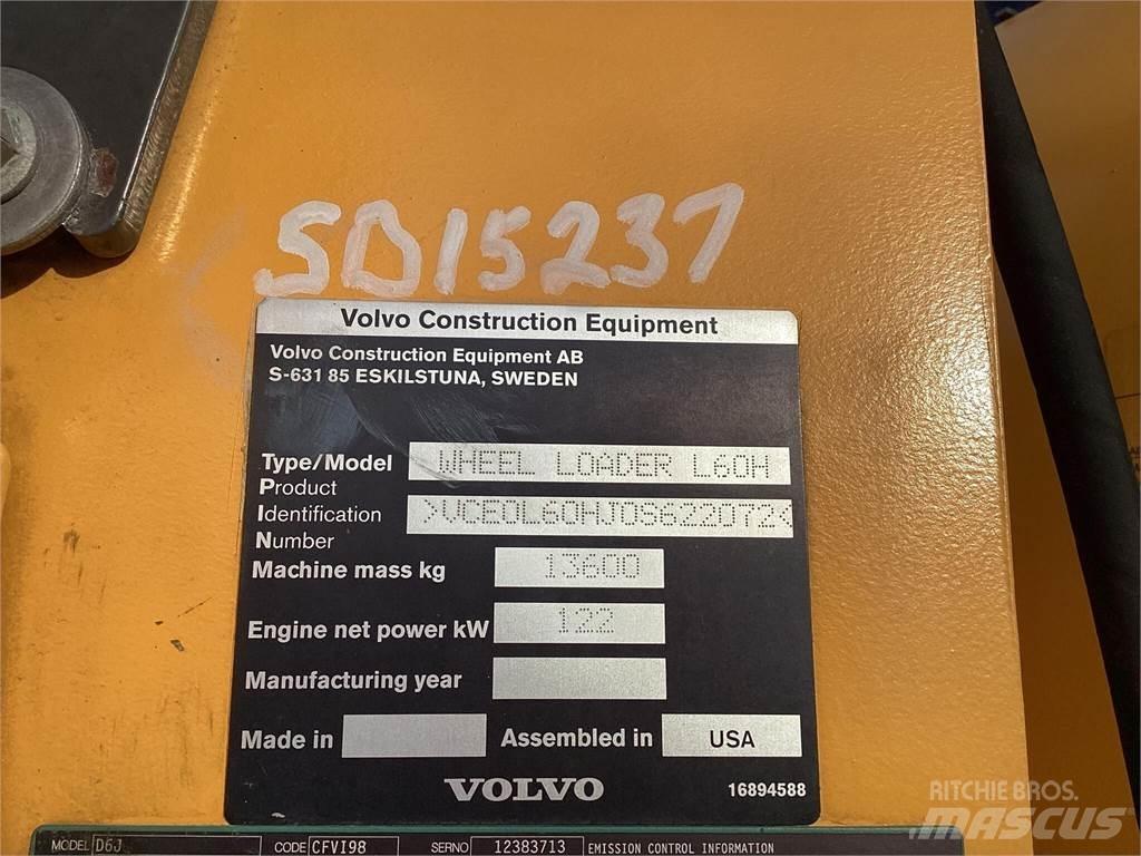 Volvo L60H Kolové nakladače