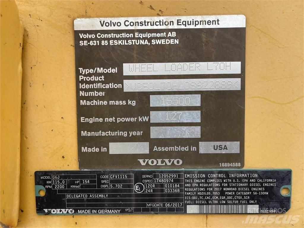 Volvo L70H Kolové nakladače