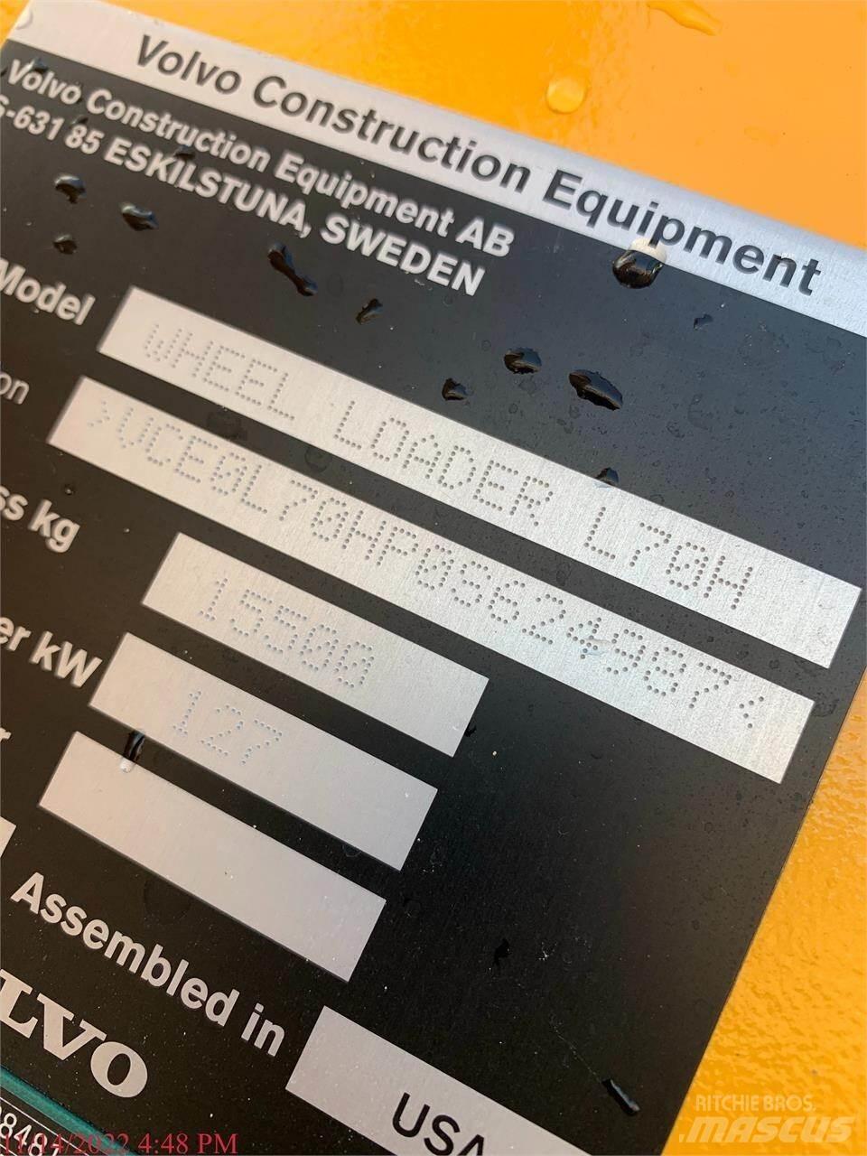 Volvo L70H Kolové nakladače