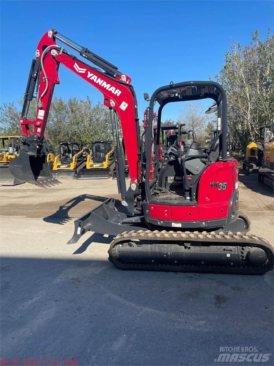 Yanmar VIO35-6A Mini rýpadla < 7t