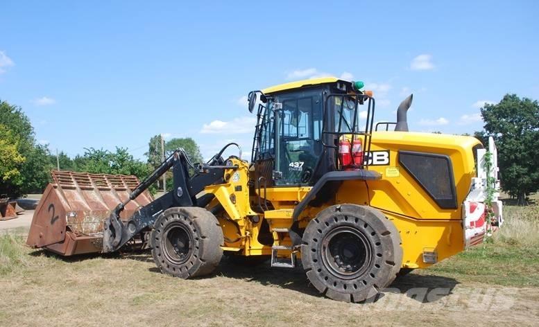 JCB 437 S5 WM Kolové nakladače