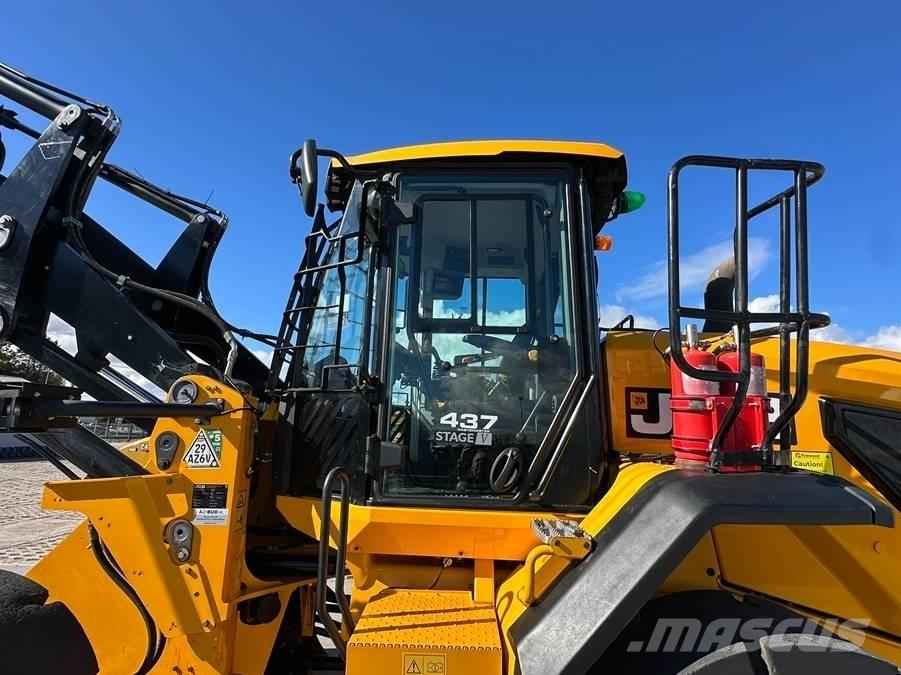 JCB 437 S5 WM Kolové nakladače