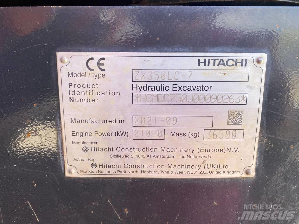 Hitachi ZX 350 LC-6 Pásová rýpadla
