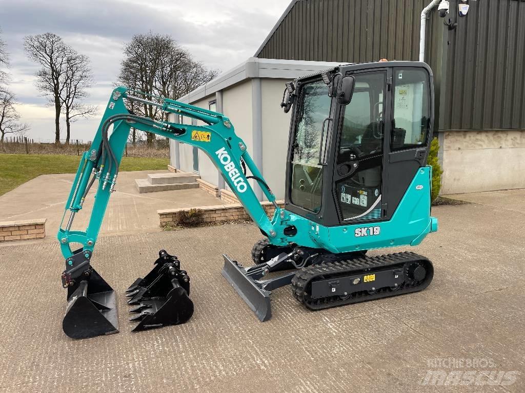 Kobelco SK 19 Mini rýpadla < 7t