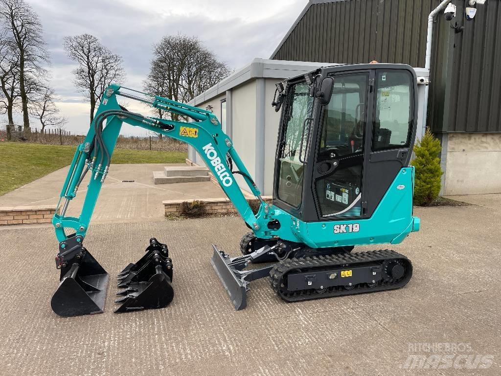 Kobelco SK 19 Mini rýpadla < 7t