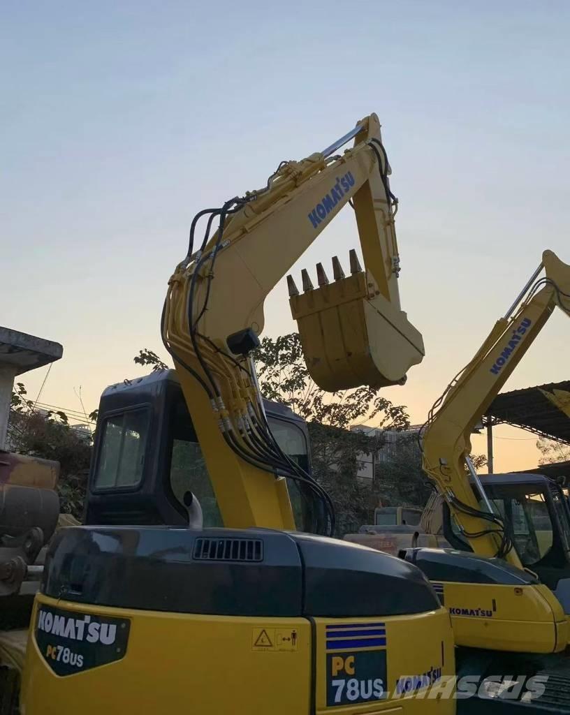 Komatsu PC 78 US Pásová rýpadla