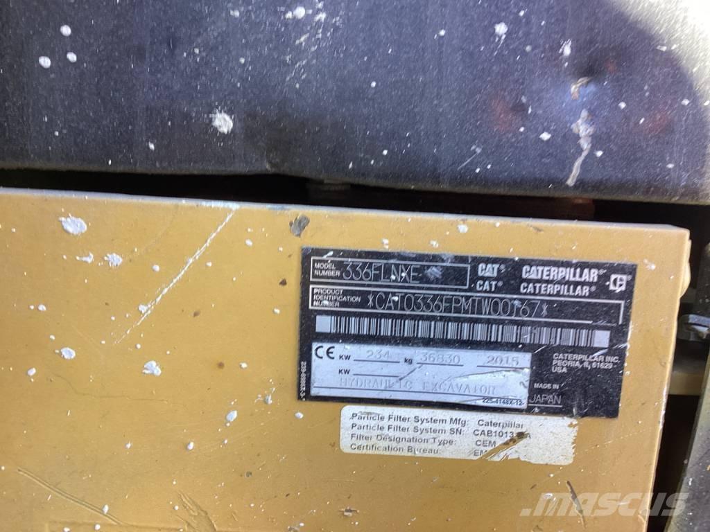 CAT 336F LN XE Pásová rýpadla