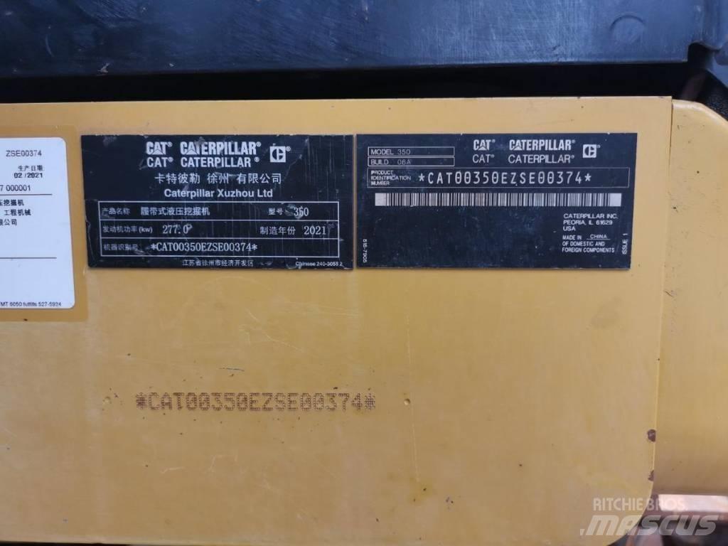 CAT 2021 CAT 350 Kolová rýpadla