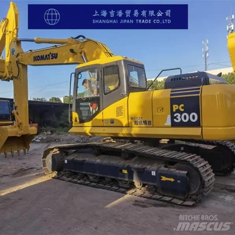 Komatsu PC 300 Pásová rýpadla