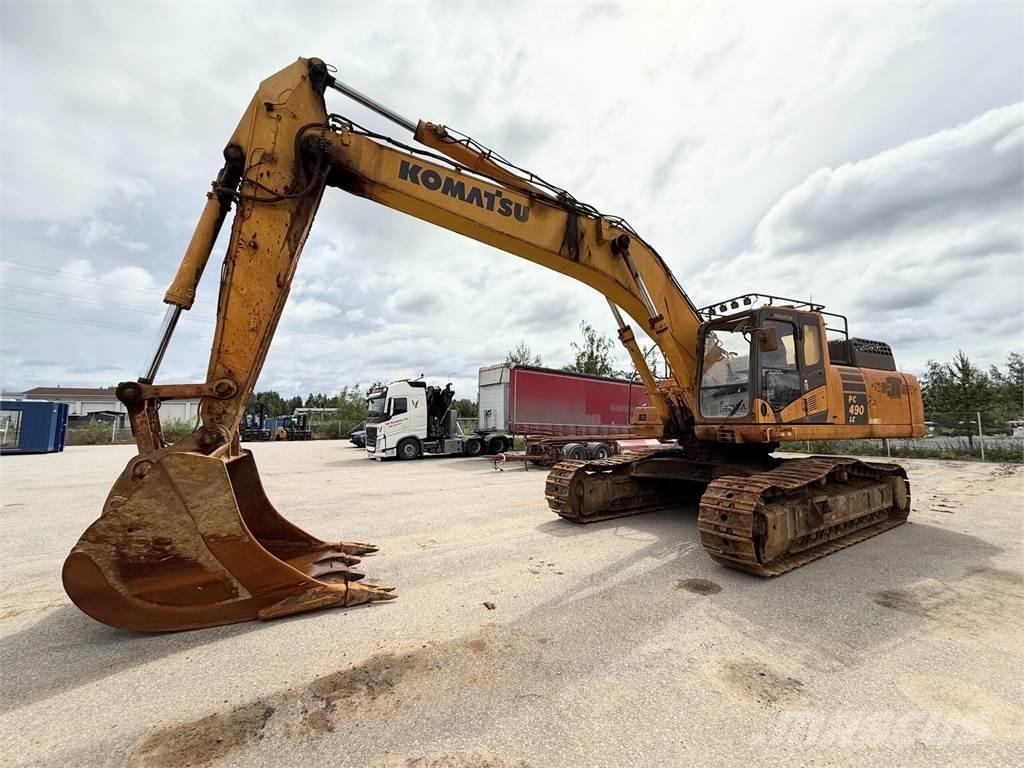 Komatsu PC490LC-10 Pásová rýpadla