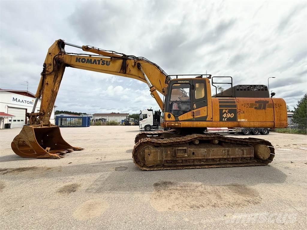 Komatsu PC490LC-10 Pásová rýpadla