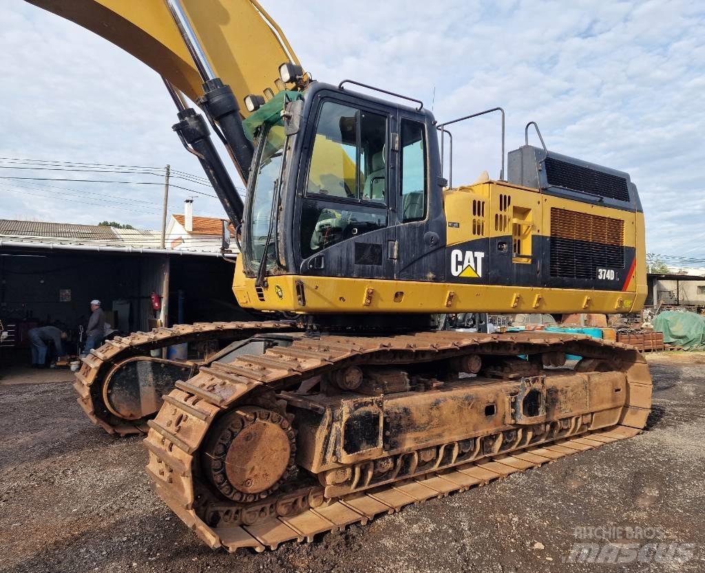 CAT 374 D L Pásová rýpadla