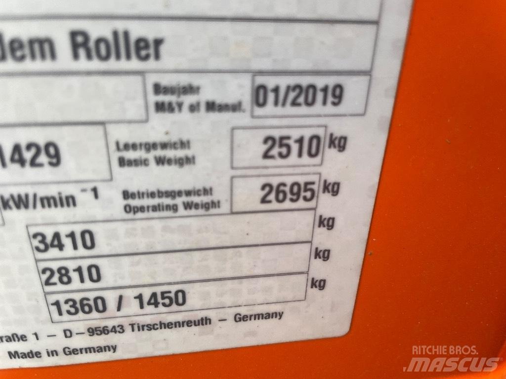 Hamm HD 12 Tandemové válce