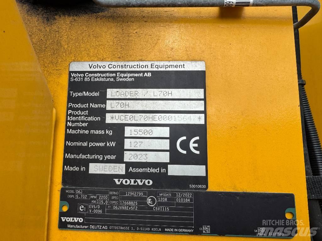 Volvo L 70 H Kolové nakladače