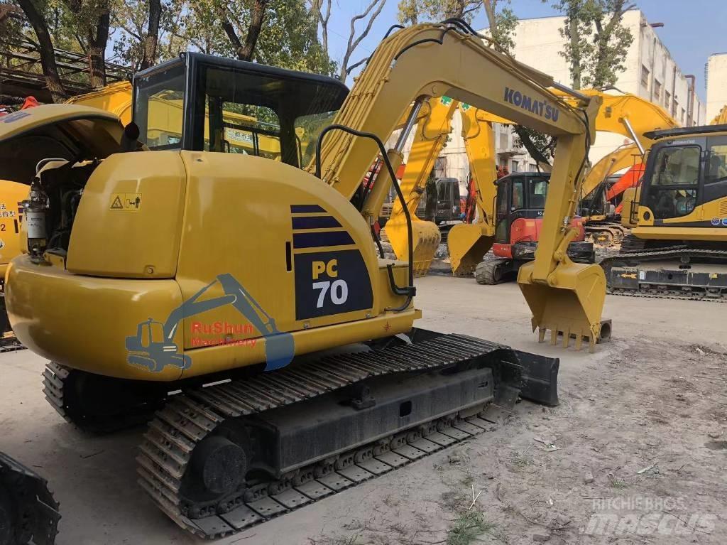 Komatsu PC70-8 Pásová rýpadla