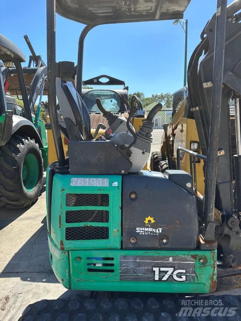 John Deere 17 G Mini rýpadla < 7t