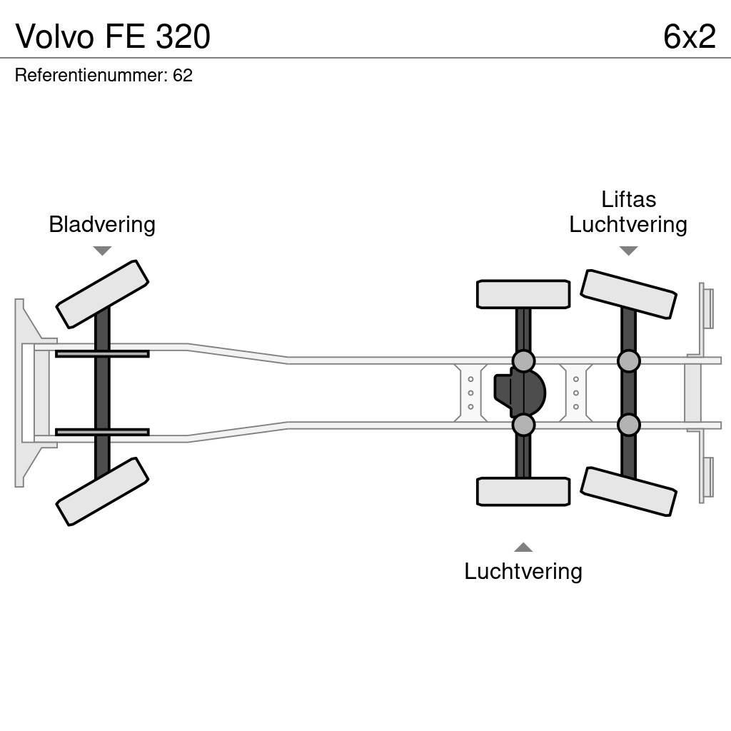 Volvo FE 320 Hákový nosič kontejnerů