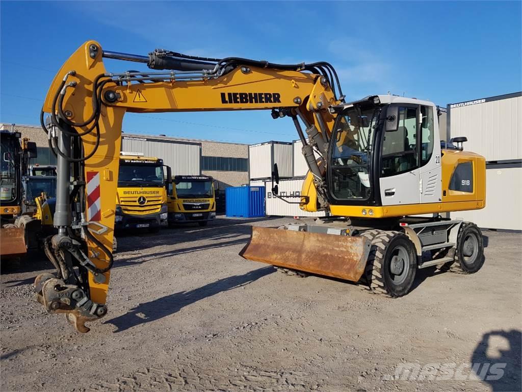 Liebherr A918 Kolová rýpadla