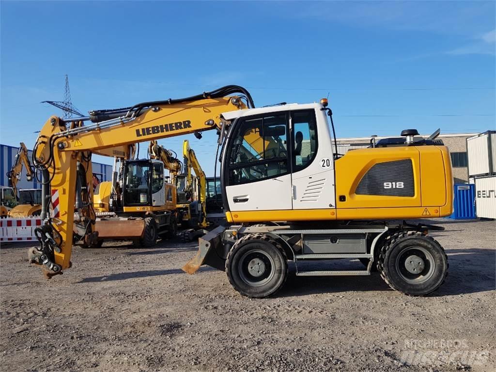 Liebherr A918 Kolová rýpadla