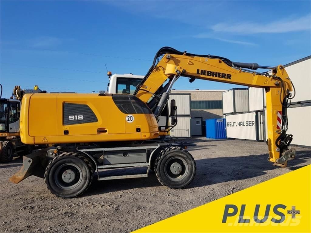Liebherr A918 Kolová rýpadla