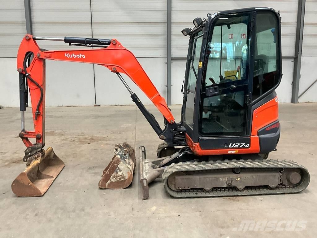 Kubota U 27-4 Mini rýpadla < 7t