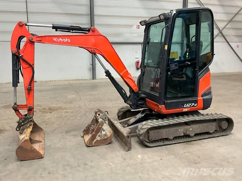 Kubota U 27-4 Mini rýpadla < 7t