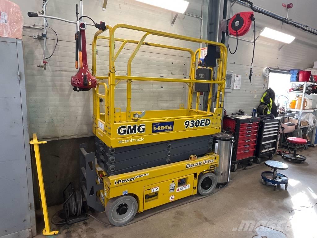 Saxlift GMG 930 ED, Nůžková zvedací plošina