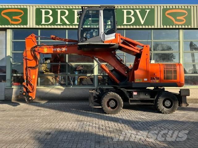 Hitachi ZX 170 W-3 Kolová rýpadla