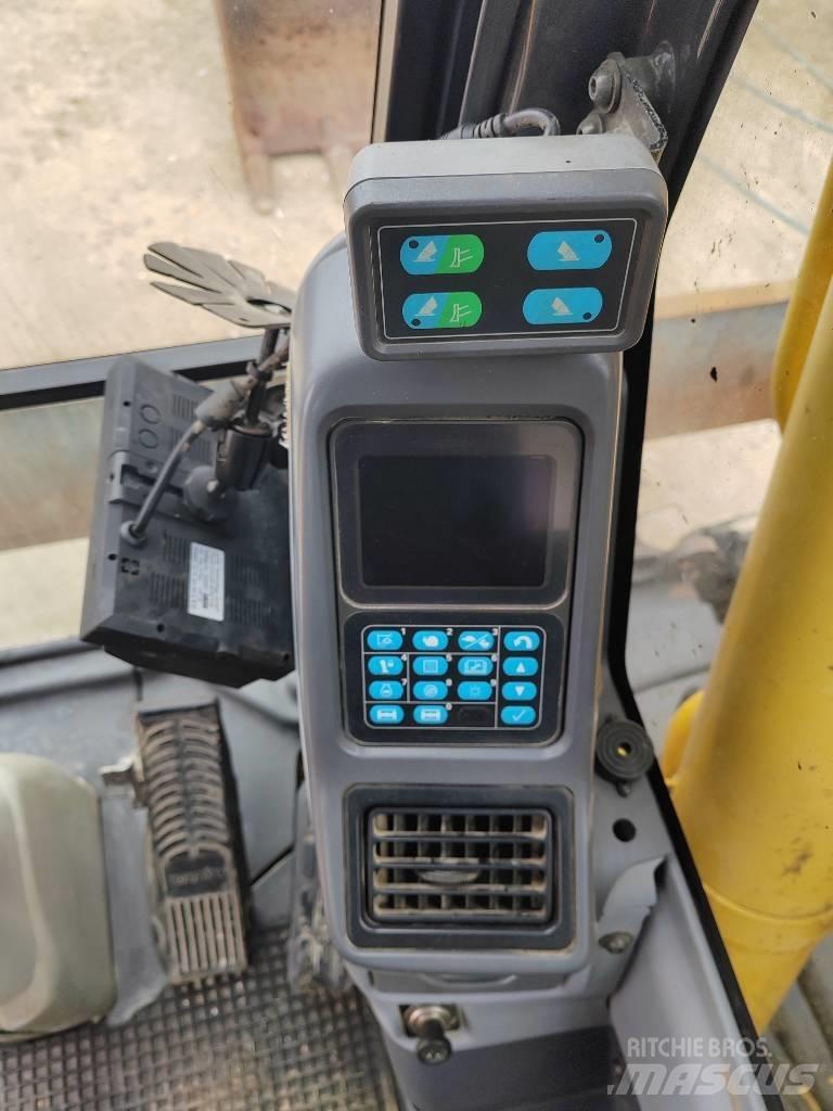 Komatsu PW 180-7EO Kolová rýpadla