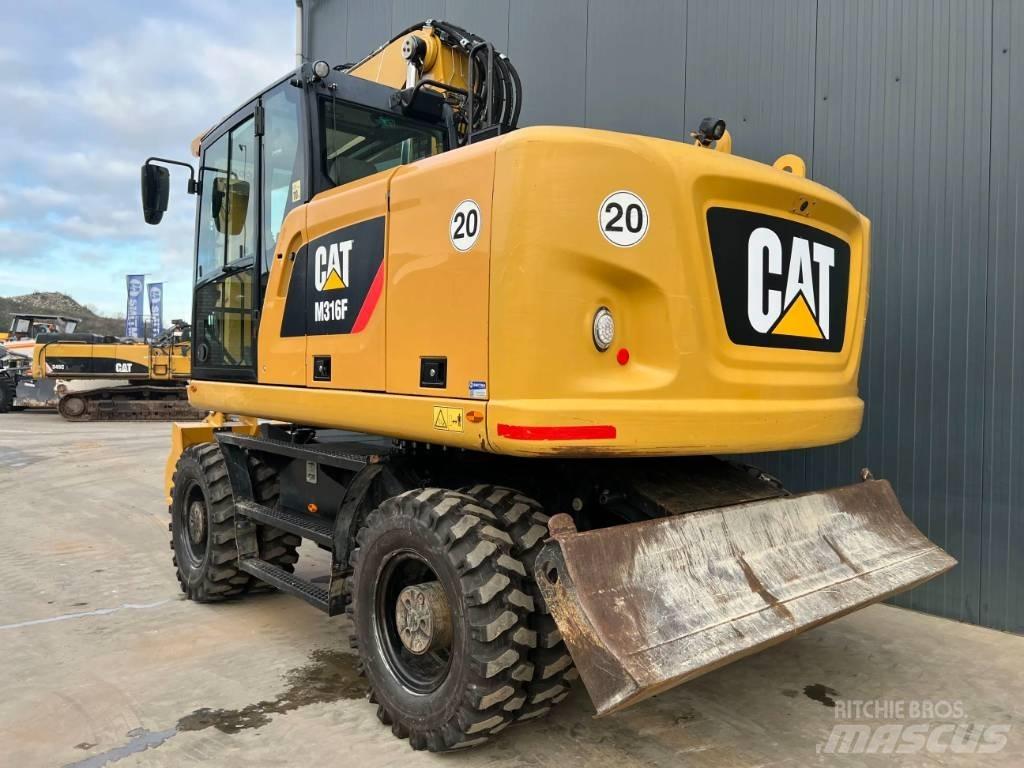 CAT M316F Kolová rýpadla