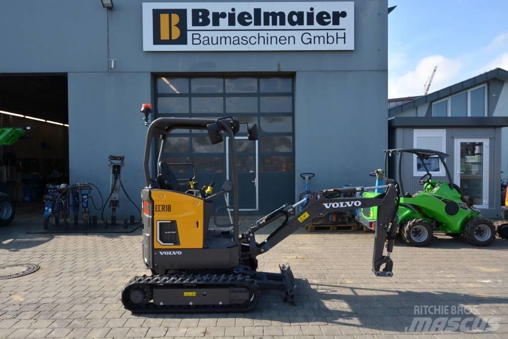 Volvo ECR18 electric Mini rýpadla < 7t