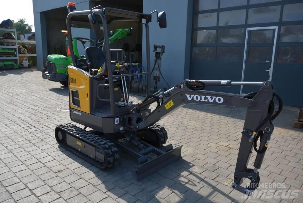 Volvo ECR18 electric Mini rýpadla < 7t