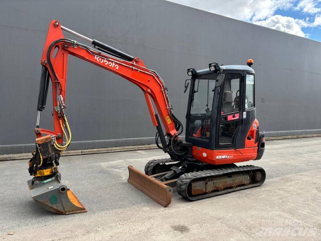 Kubota !!!SOLD!!! KX 101-3 Mini rýpadla < 7t