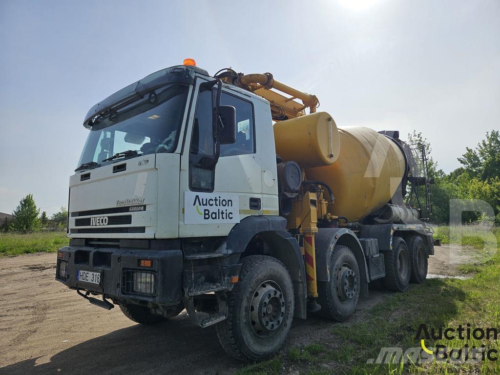 Iveco Magirus Nákladní auta s čerpadly betonu