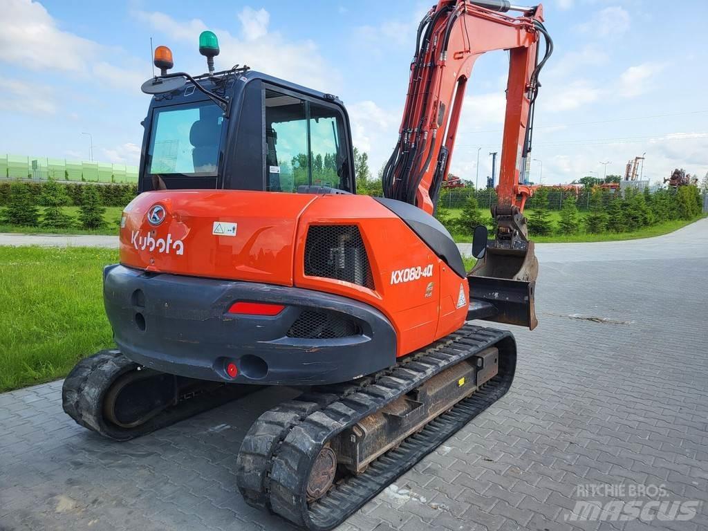 Kubota KX080-40 Pásová rýpadla
