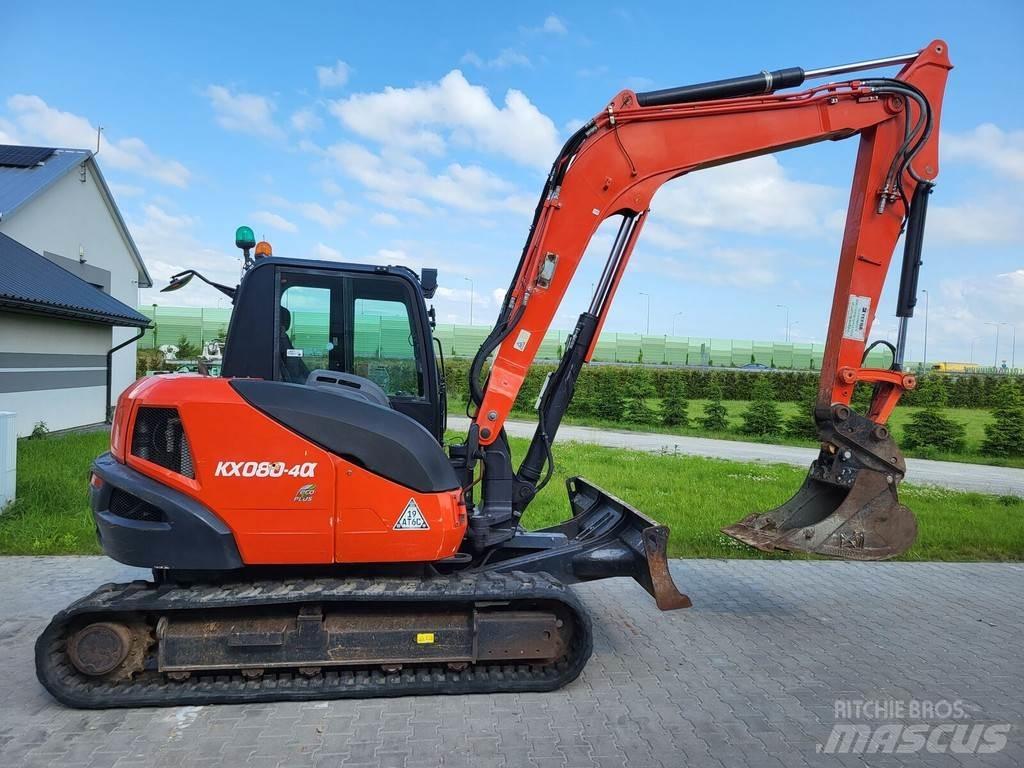 Kubota KX080-40 Pásová rýpadla