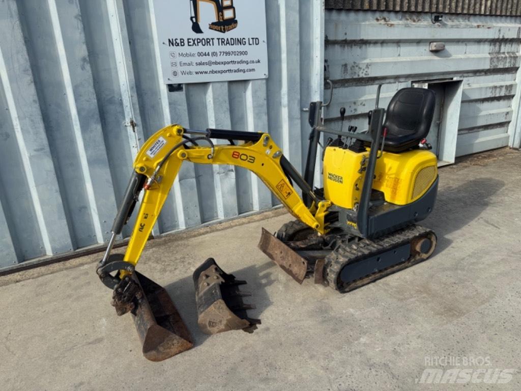 Wacker Neuson 803 Mini rýpadla < 7t