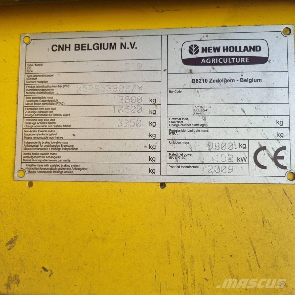 New Holland TC 5070 Sklízecí mlátičky