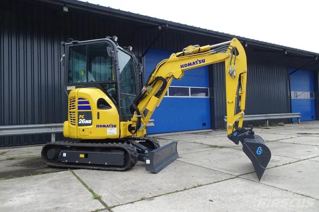 Komatsu PC26MR Pásová rýpadla