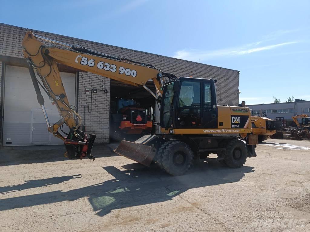 CAT M 315 D Kolová rýpadla