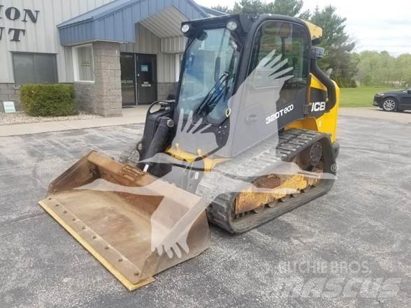 JCB 320T Smykem řízené nakladače