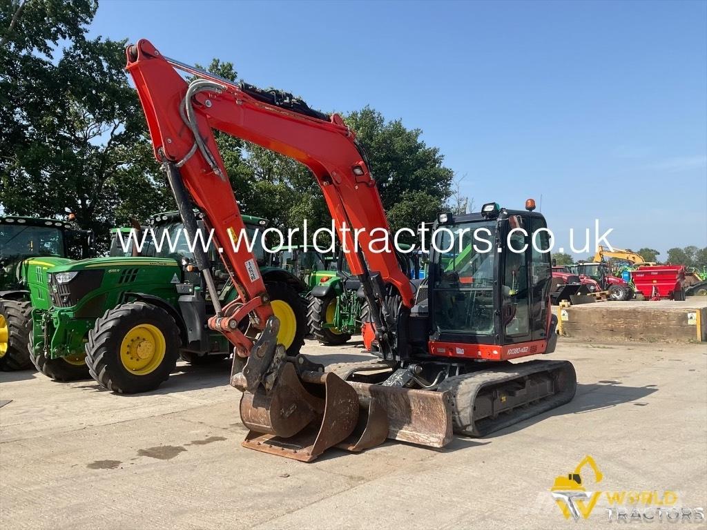 Kubota KX 080-4 Midi rýpadla 7t - 12t