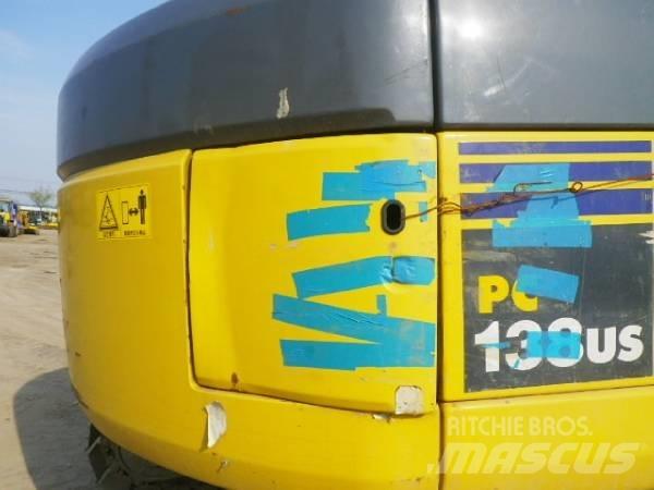 Komatsu PC138US-2E0 Pásová rýpadla
