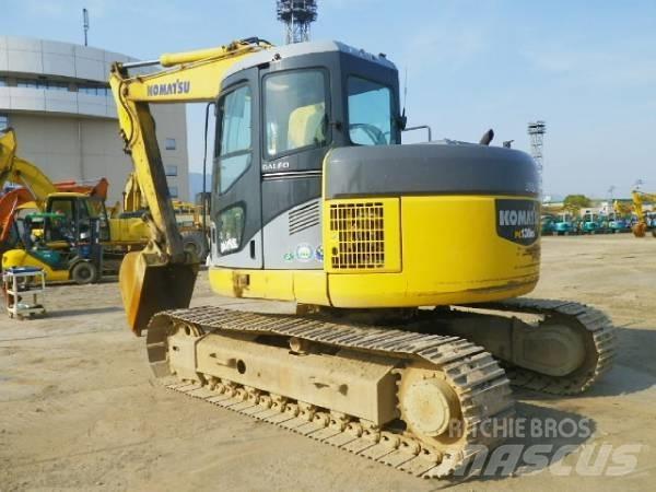 Komatsu PC138US-2E0 Pásová rýpadla