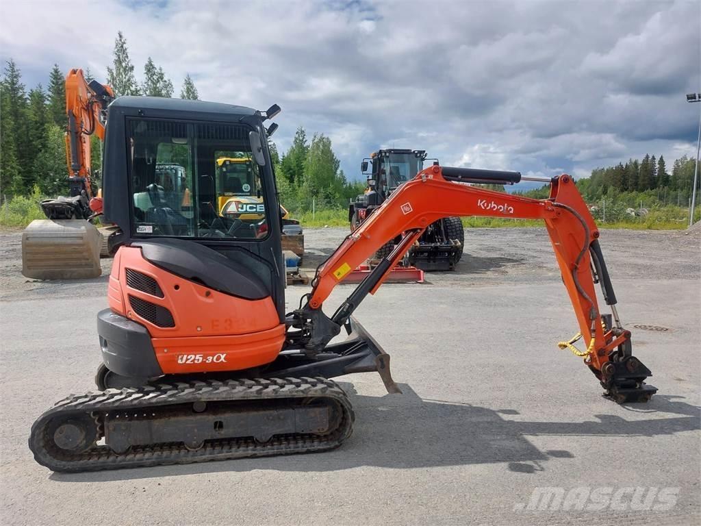 Kubota U25-3 Mini rýpadla < 7t
