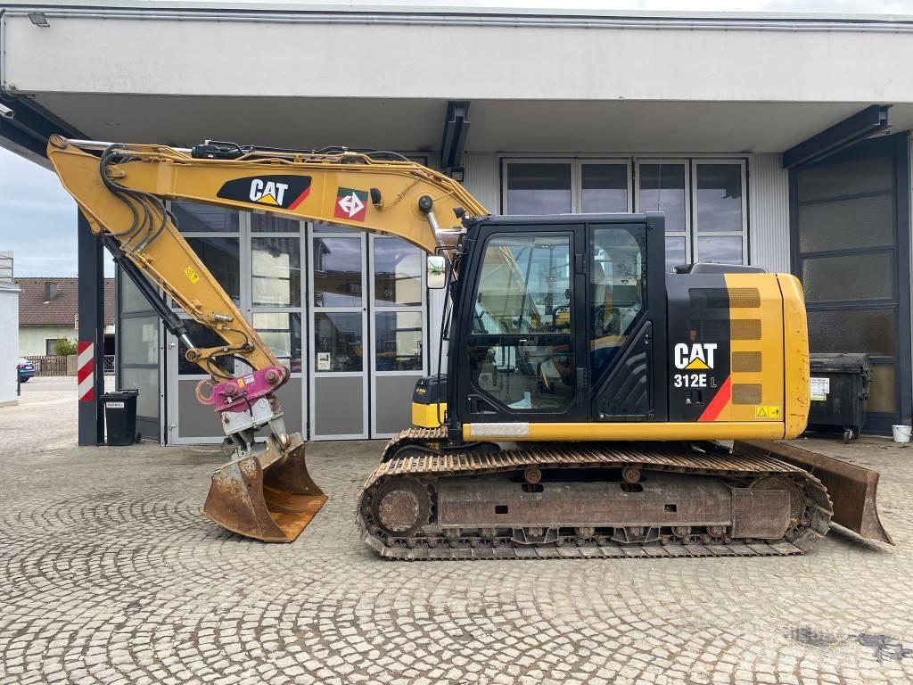 CAT 312 EL Kácecí harvestory