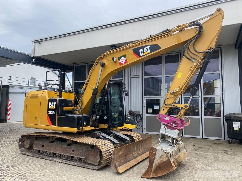 CAT 312 EL Kácecí harvestory