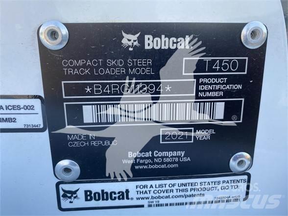 Bobcat T450 Smykem řízené nakladače